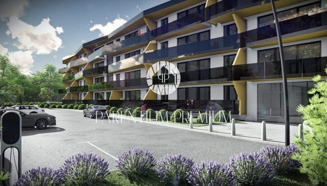 Appartamento al piano terra con terrazzo in nuova moderna palazzina a 800m dal mare