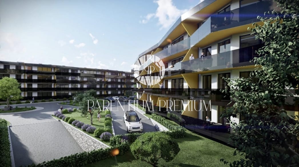 Appartamento al piano terra con terrazzo in nuova moderna palazzina a 800m dal mare