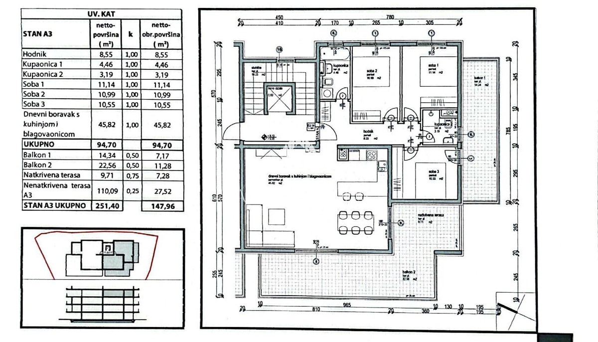 Attico esclusivo con ampia terrazza sul tetto e vista mare