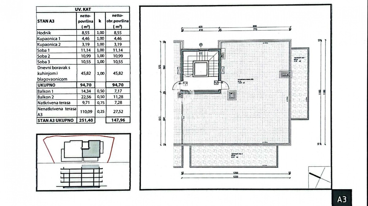 Attico esclusivo con ampia terrazza sul tetto e vista mare