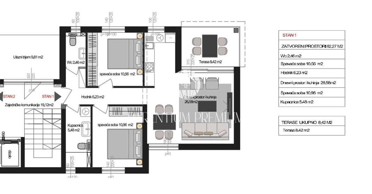 Appartamento con ampio giardino vicino al mare