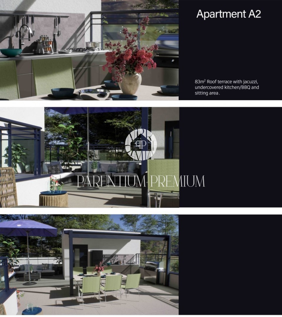 Appartamento esclusivo con vista panoramica sul mare e ampia terrazza sul tetto