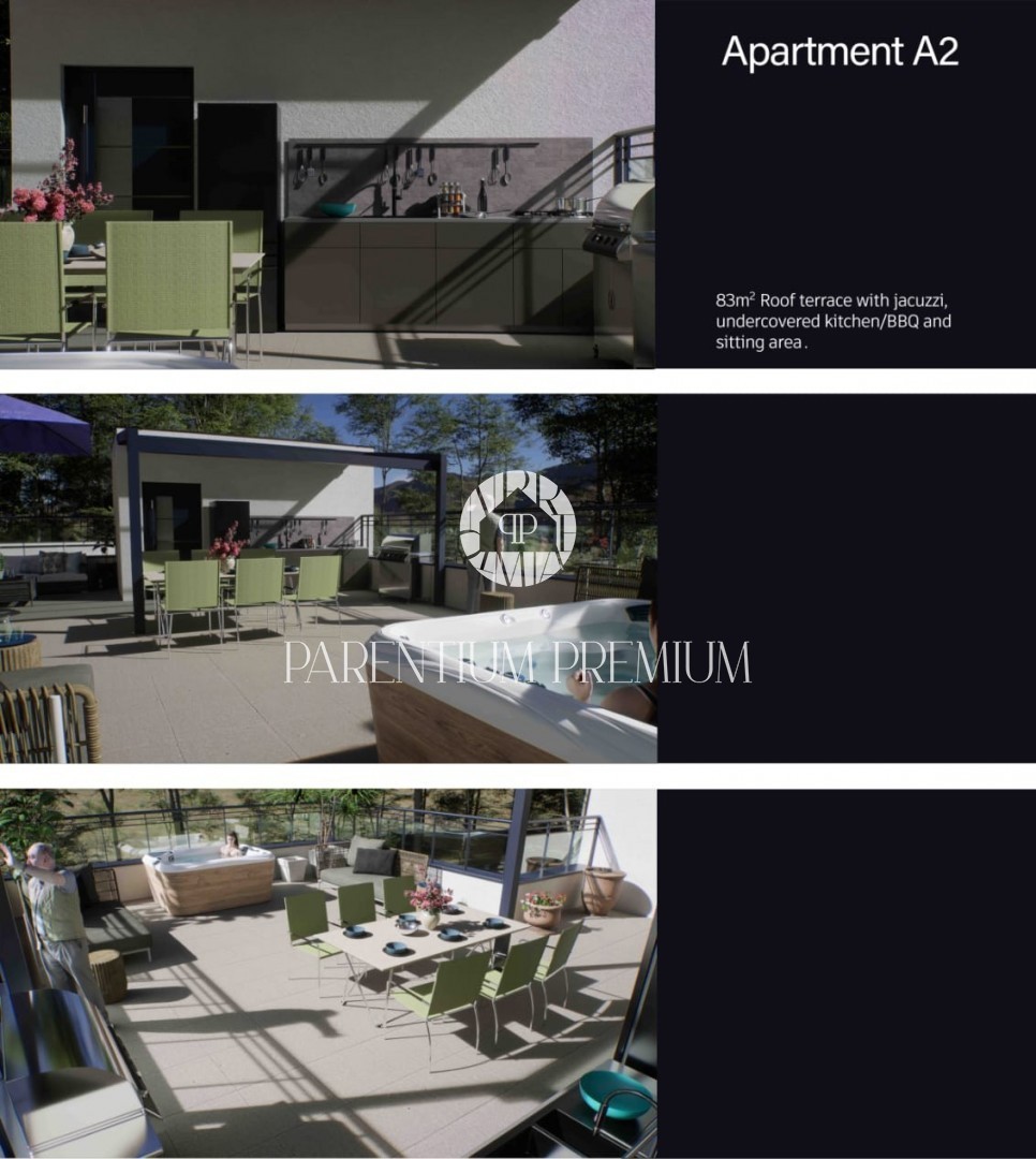 Appartamento esclusivo con vista panoramica sul mare e ampia terrazza sul tetto