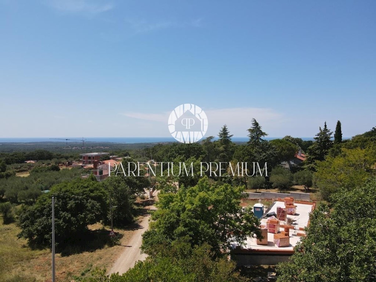 Una bella villa moderna in una posizione tranquilla con vista sul mare