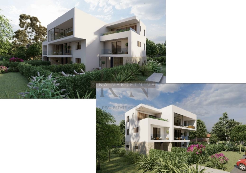  ISTRIA - POREČ - ATTICO CON VISTA MARE, NUOVA COSTRUZIONE