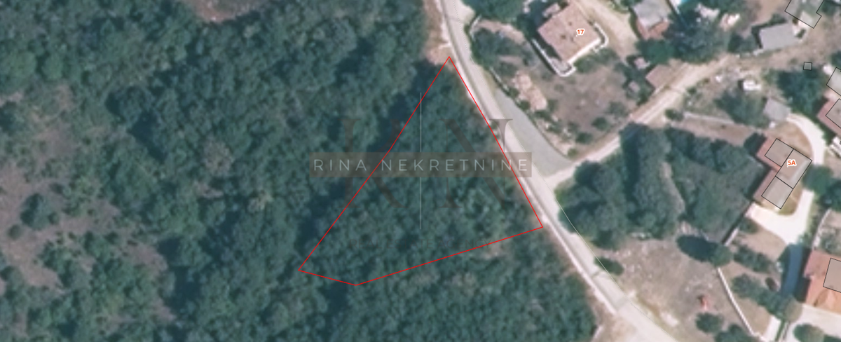 ISTRIA - PARENZO, TERRENO EDIFICABILE CON VISTA MARE, 1661m2