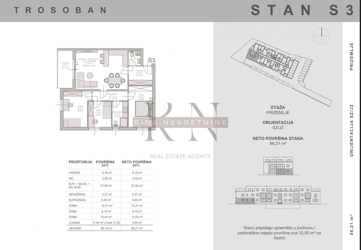 NOVI ZAGABRIA - BLATO DI NUOVA COSTRUZIONE - APPARTAMENTO 4 CAMERE DA LETTO!