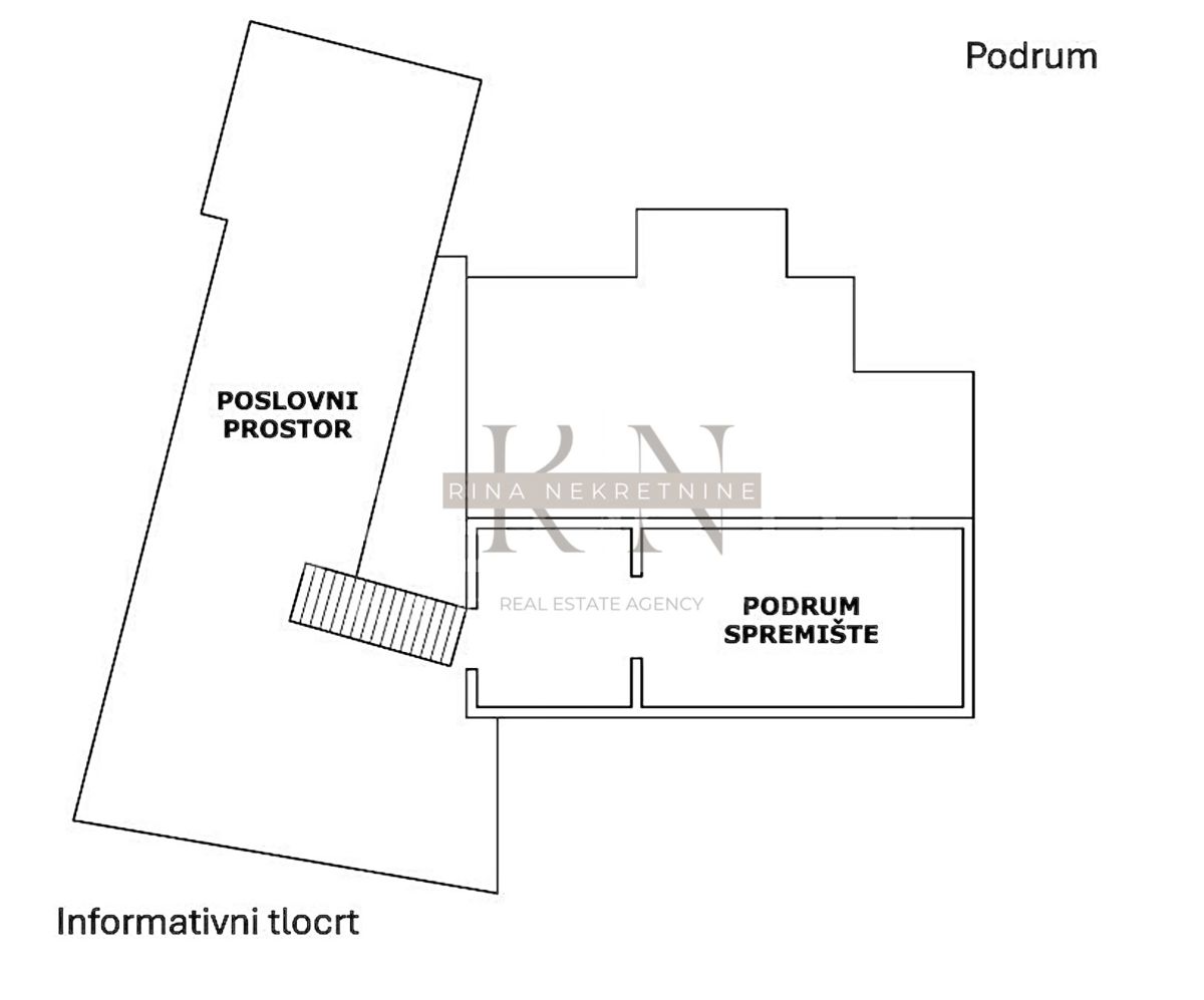 ČRNOMEREC - CASA CON 2 APPT E SPAZIO COMMERCIALE