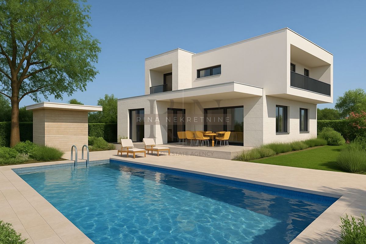 ISTRA-POREČ, Esclusiva Nuova Costruzione - Villa Moderna con Piscina