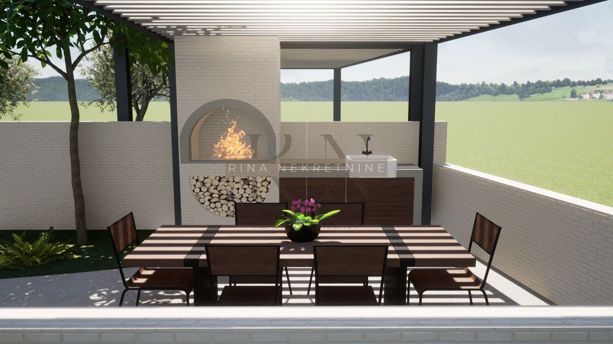 Istria - Parenzo, casa con 3 camere da letto + soggiorno, giardino, vista mare