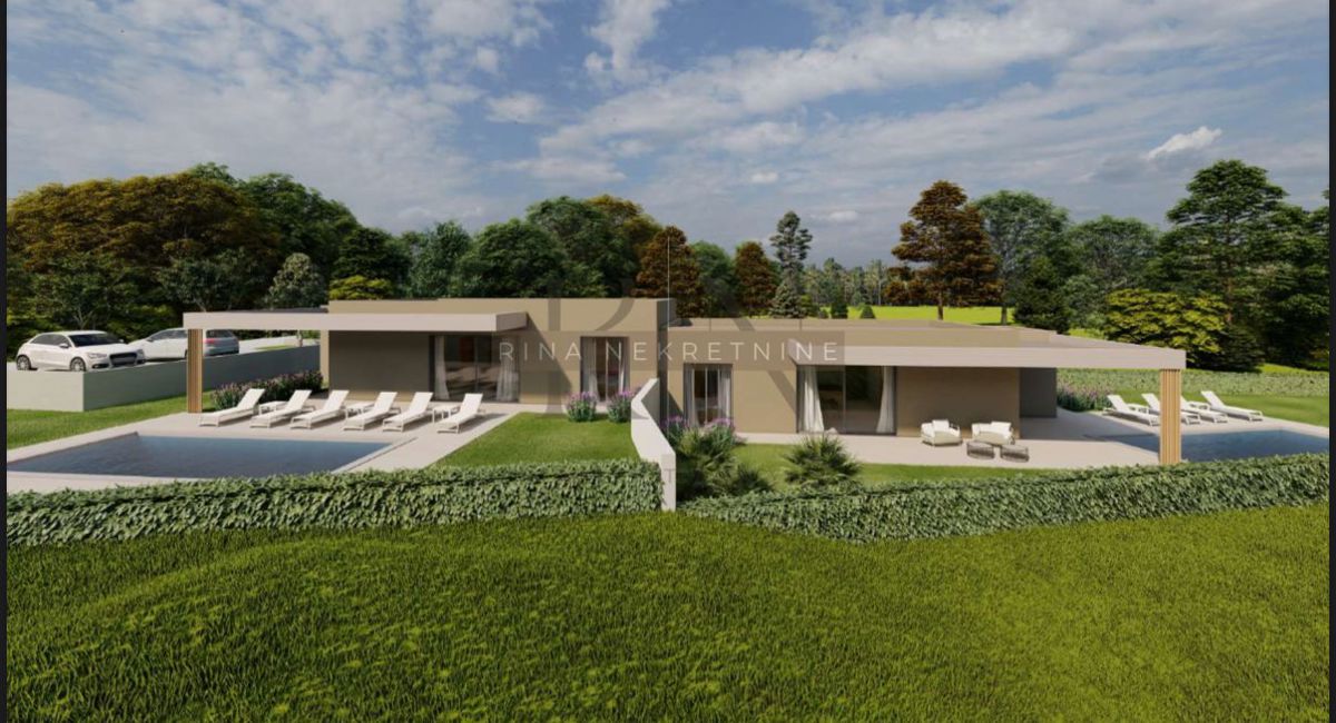 ISTRIA - TINJAN - CASA MODERNA CON PISCINA! NUOVO!
