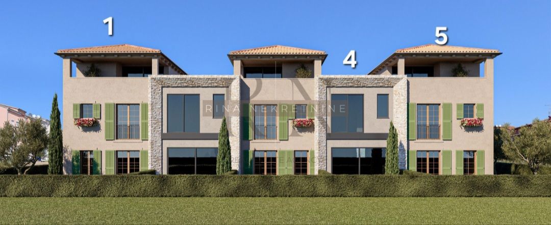 Parenzo, Istria – Casa moderna con giardino vicino al mare