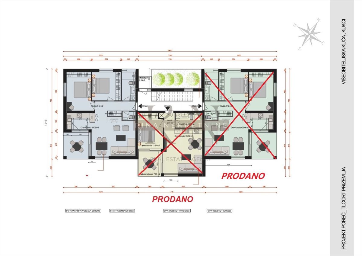 ISTRIA - appartamento con giardino in un nuovo edificio a Parenzo, ULTIMO DISPONIBILE!