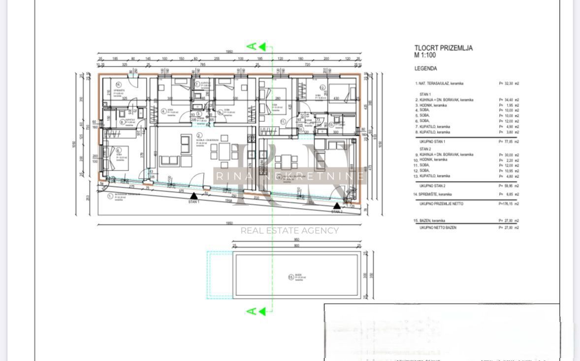 Villa moderna 176 m² con piscina, Rabac – Labin