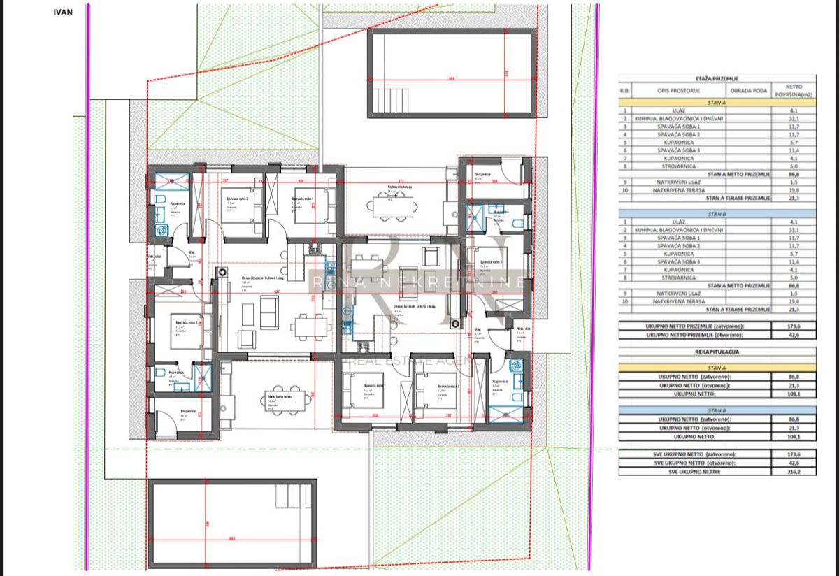 ISTRIA – POREČ - KAŠTELIR, NUOVA COSTRUZIONE: CASA, GIARDINO, PISCINA