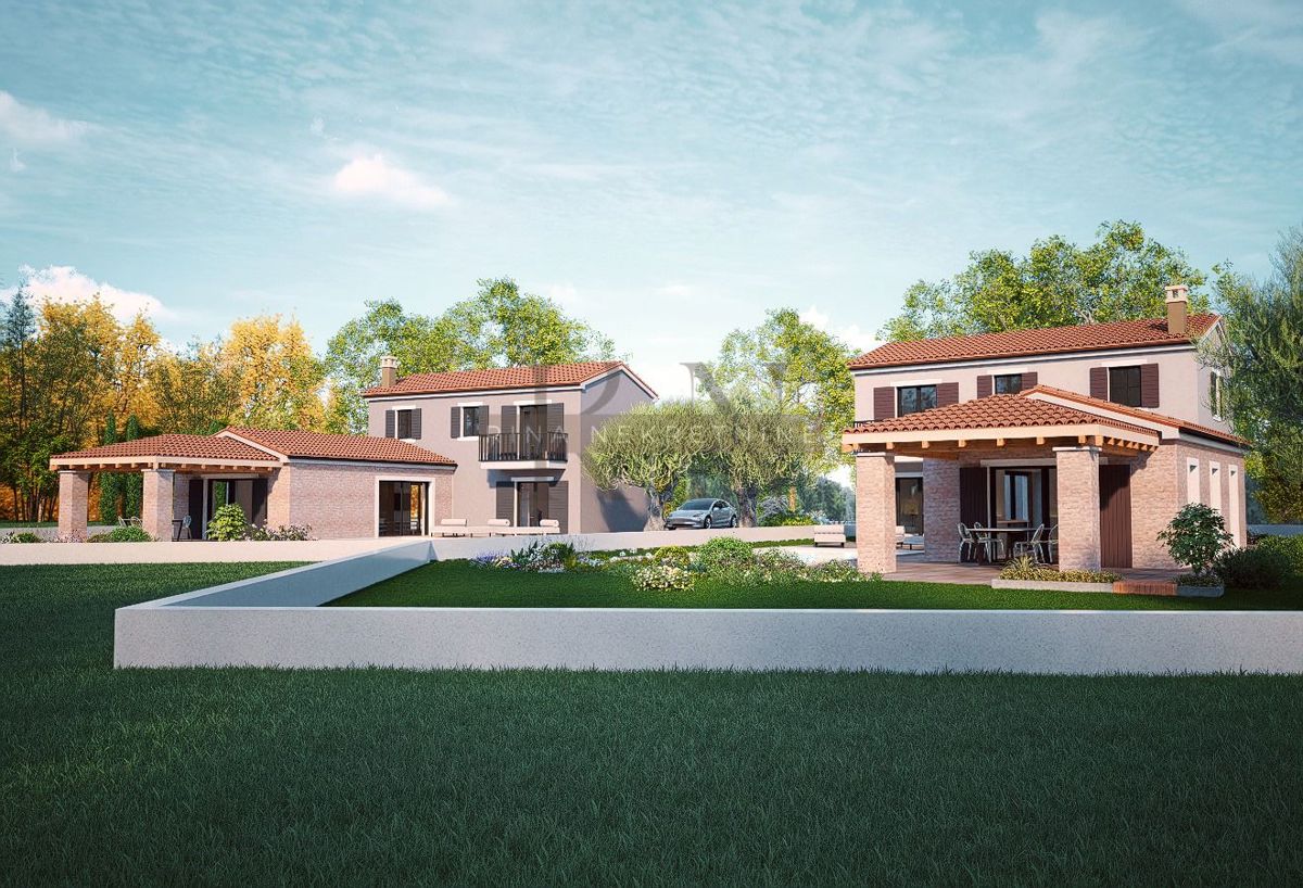 Istria – Parenzo: Villa moderna di lusso con piscina e vista mare