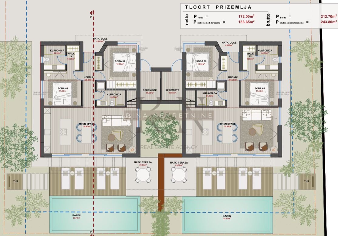 ISTRIA, POREČ – Casa speciale con piscina