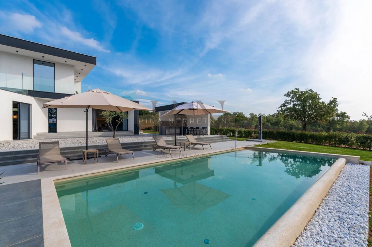 ISTRIA - KAŠTELIR - VILLA PRIVATA DI LUSSO CON VISTA MARE!