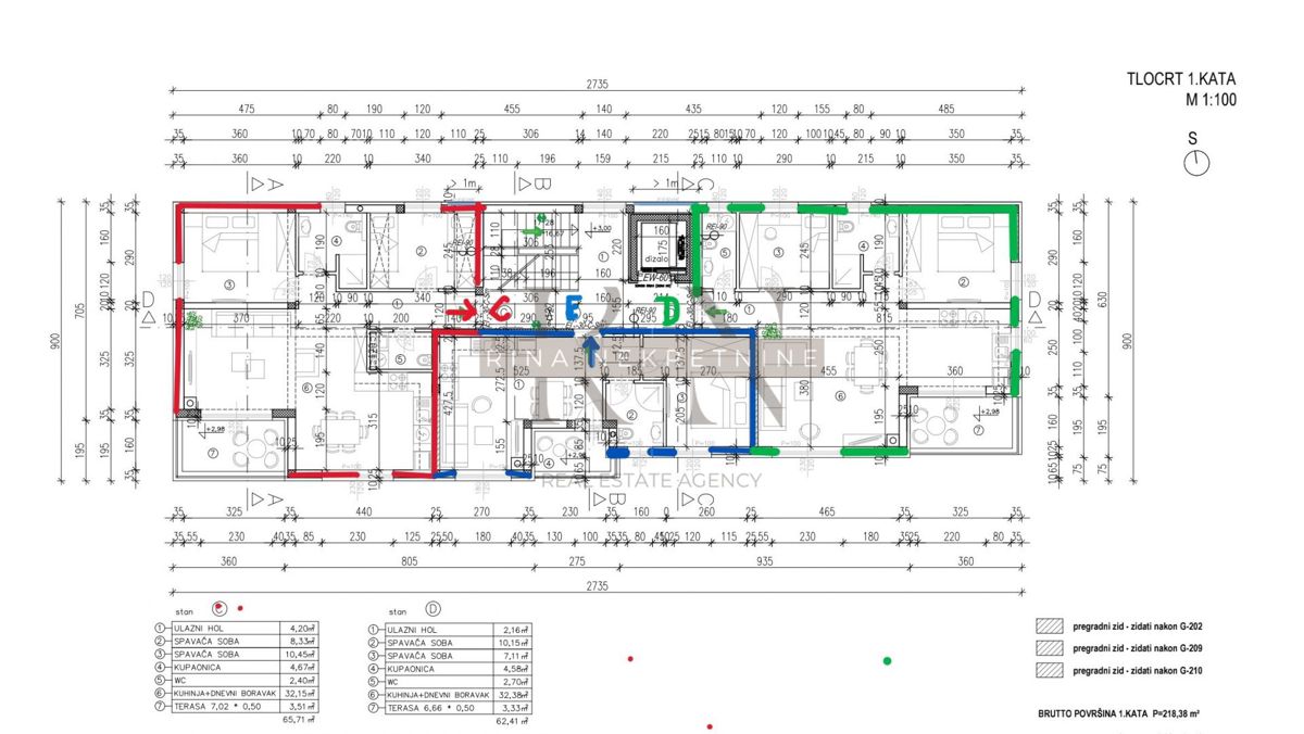 ISTRIA - PARENZO, APPARTAMENTO 65.71m2 - SUD, NUOVA COSTRUZIONE