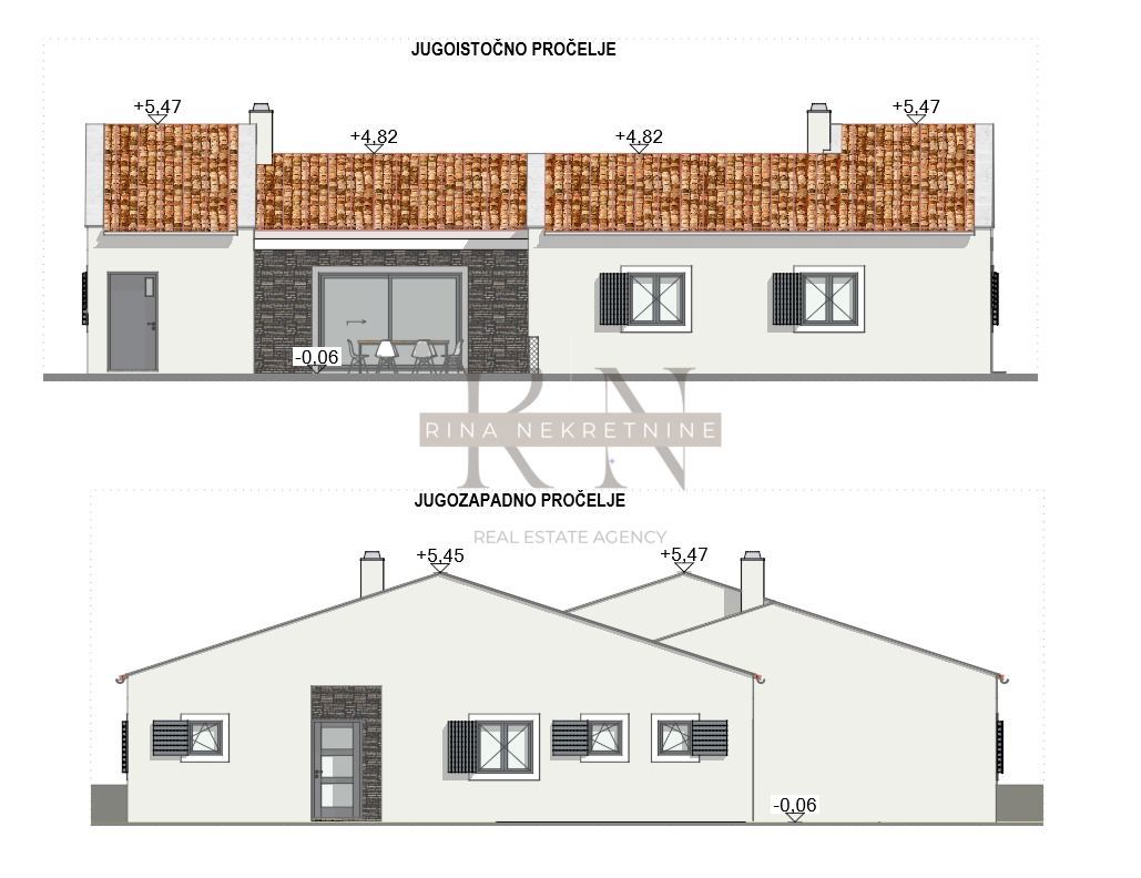 ISTRIA – POREČ-KAŠTELIR, NUOVA COSTRUZIONE: CASA, GIARDINO, PISCINA