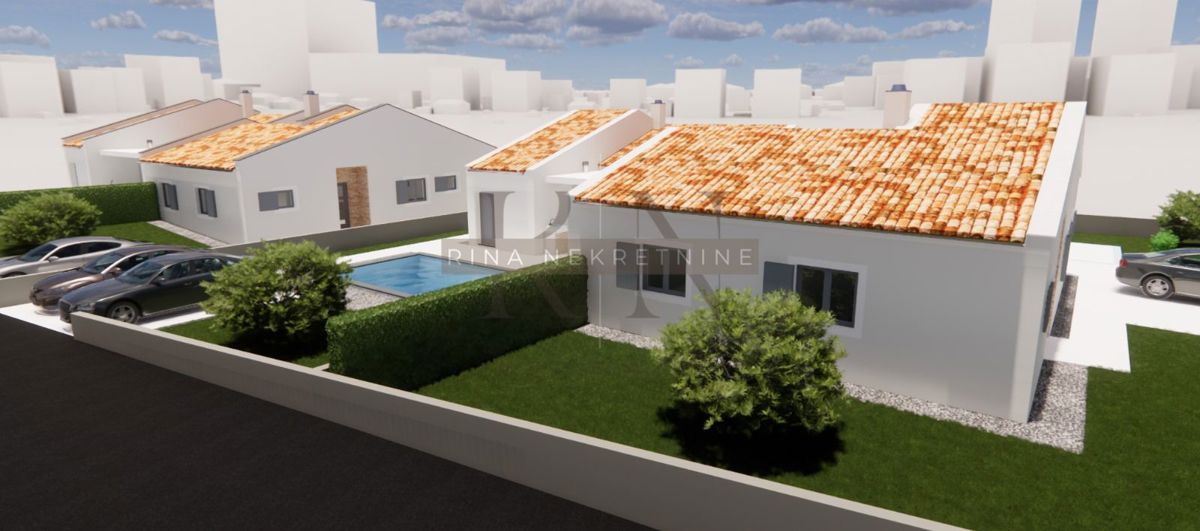 ISTRIA – POREČ-KAŠTELIR, NUOVA COSTRUZIONE: CASA, GIARDINO, PISCINA