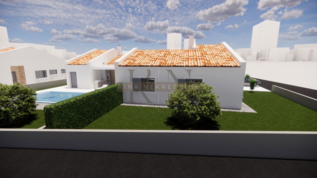 ISTRIA – POREČ-KAŠTELIR, NUOVA COSTRUZIONE: CASA, GIARDINO, PISCINA