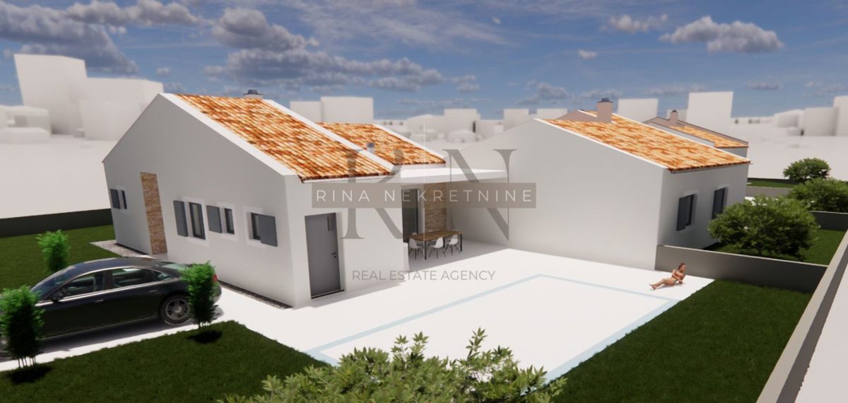 ISTRIA – POREČ-KAŠTELIR, NUOVA COSTRUZIONE: CASA, GIARDINO, PISCINA