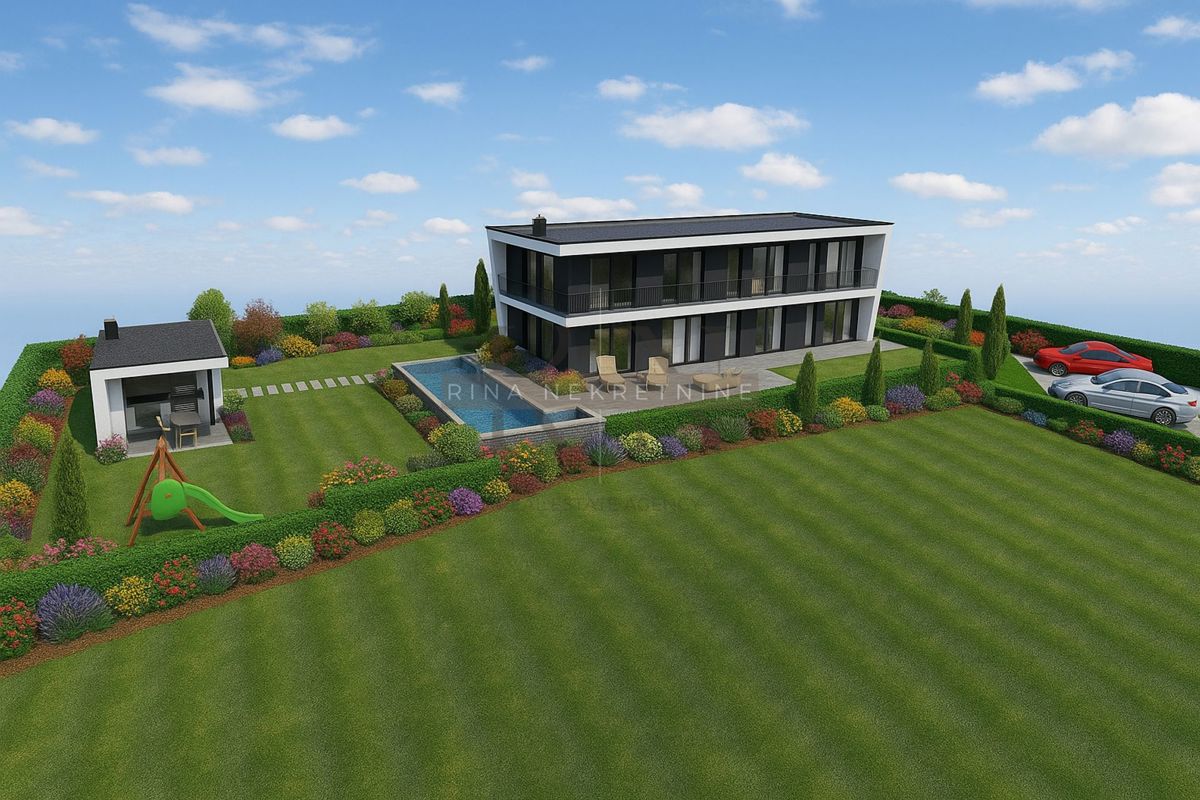 ISTRA – POREČ: VILLA DI LUSSO CON PISCINA IN VENDITA – VICINO A PARENZO