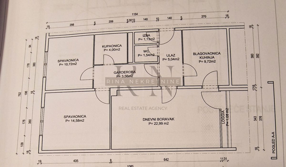 Appartamento Špansko, Stenjevec, Dobriše Cesarića, 77m2