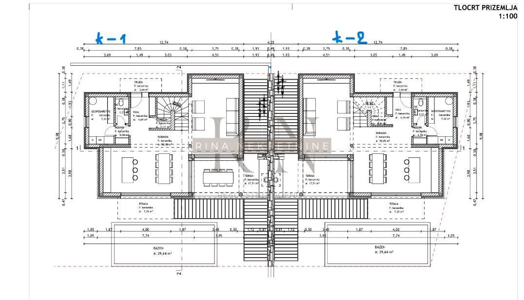 Istria - Parenzo, NUOVA COSTRUZIONE, CASA CON PISCINA E GIARDINO
