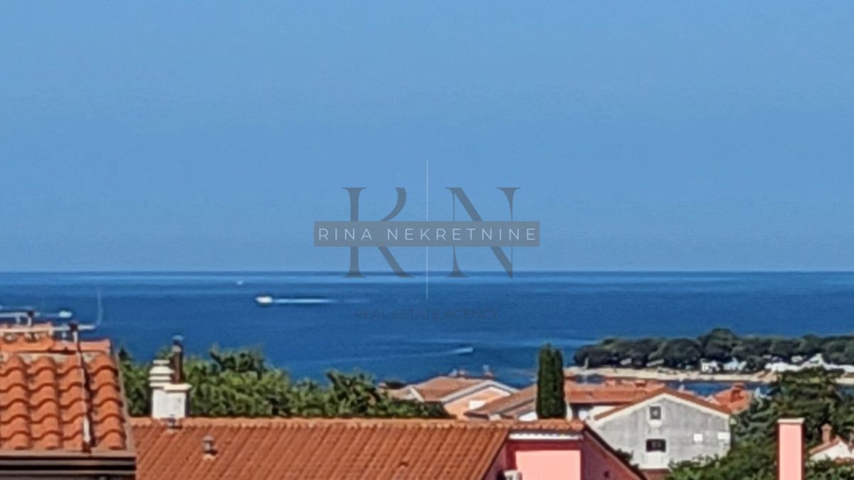 ISTRIA – PARENZO – APPARTAMENTO 125 m² CON GIARDINO E VISTA MARE
