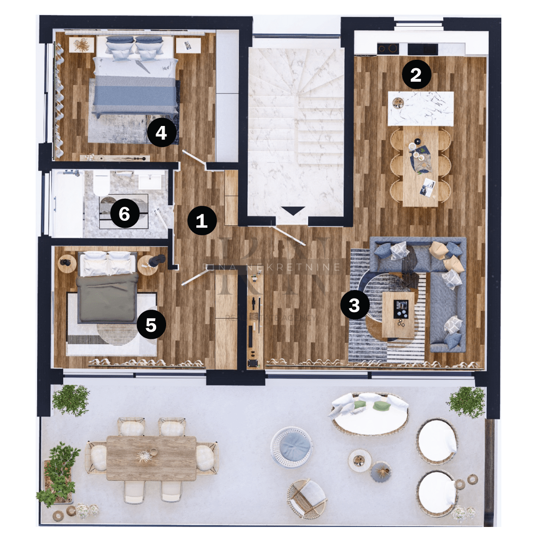 Appartamento SMART HOME sul mare 124,76 m² – Umago, Istria