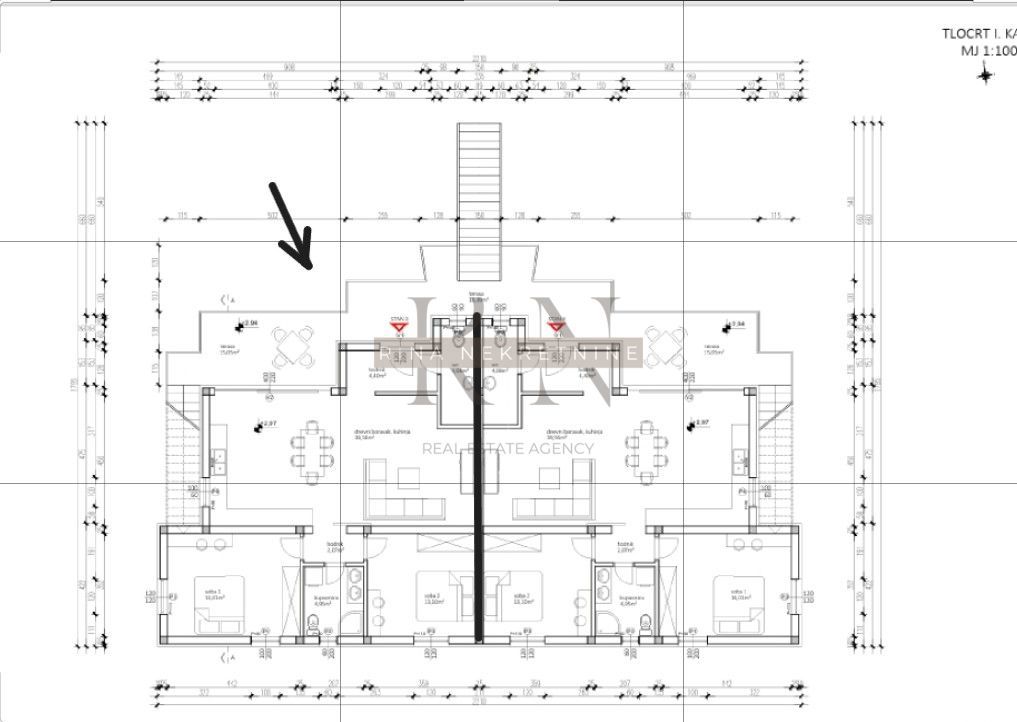 Istria – Parenzo: appartamento con terrazza sul tetto e mare
