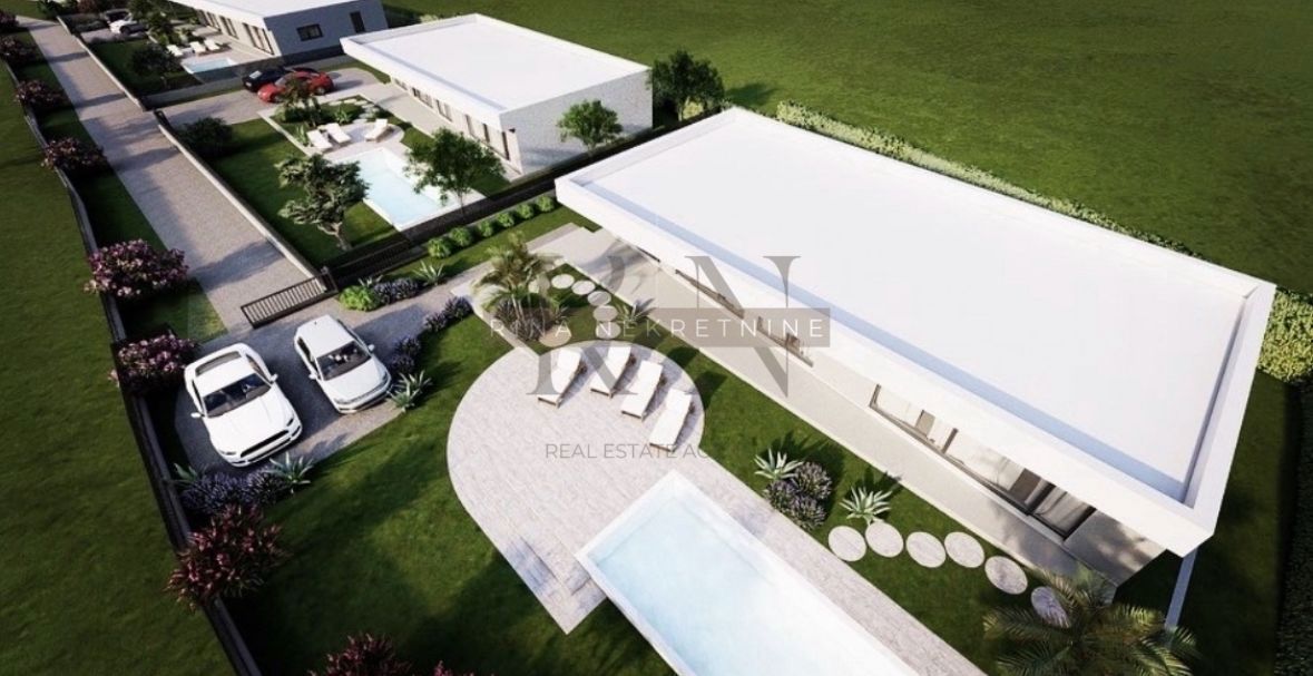 Villa moderna con piscina e due unità vicino a Rabac