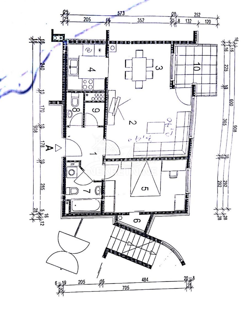 Appartamento Borovje, Peščenica - Žitnjak, 64,79m2