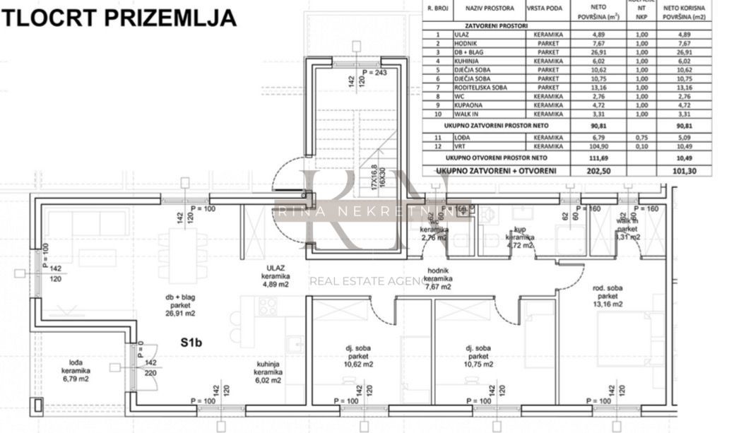 Appartamento Remetinec, Novi Zagreb - Zapad, 112,16m2