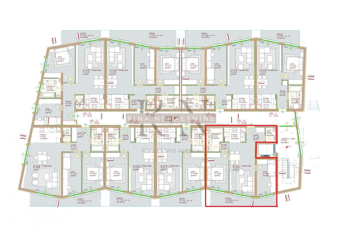 ISTRIA - POREČ, 2 CAMERE + SOGGIORNO + TERRAZZA, NUOVA COSTRUZIONE, POSIZIONE ECCEZIONALE