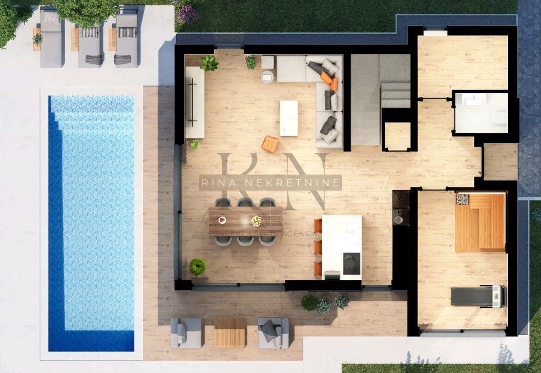  ISTRIA-POREČ, VILLA LUSSUOSA CON PISCINA E OASI BENESSERE