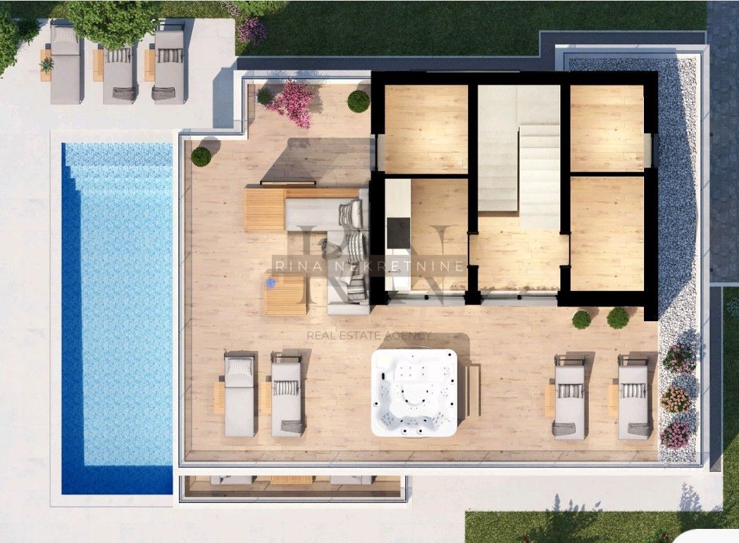  ISTRIA-POREČ, VILLA LUSSUOSA CON PISCINA E OASI BENESSERE