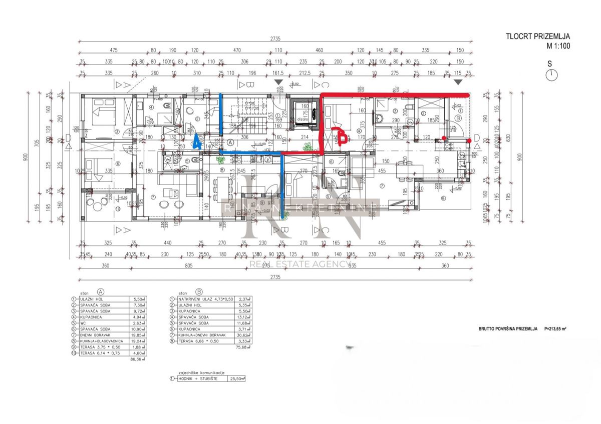 Tar, Parenzo – appartamento 75,68 m², giardino, piscina