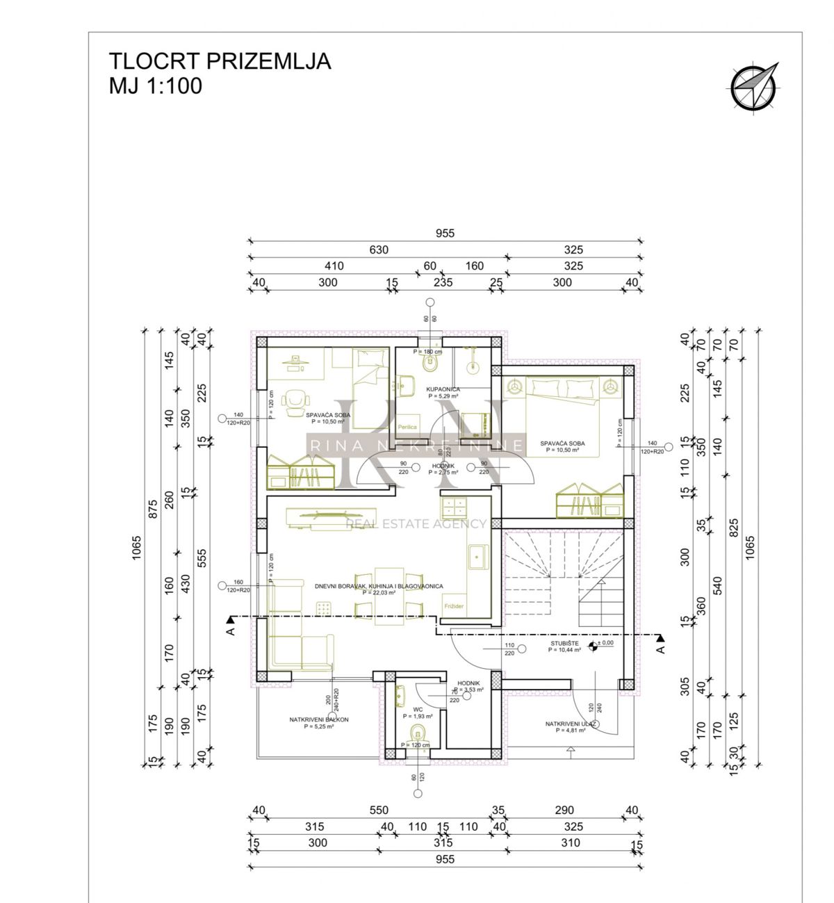 GORNJI STUPNIK – NUOVO – Trilocali con due posti auto!