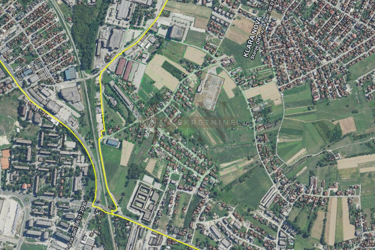 NOVI ZAGABRIA - KLARA - TERRENO EDIFICABILE 270eur/m2