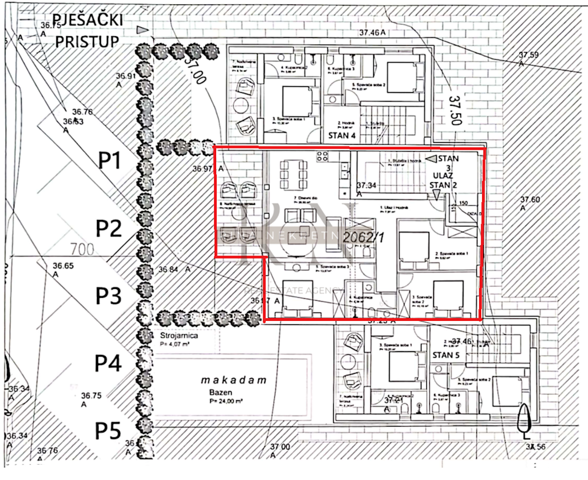 Appartamento Poreč, 85m2