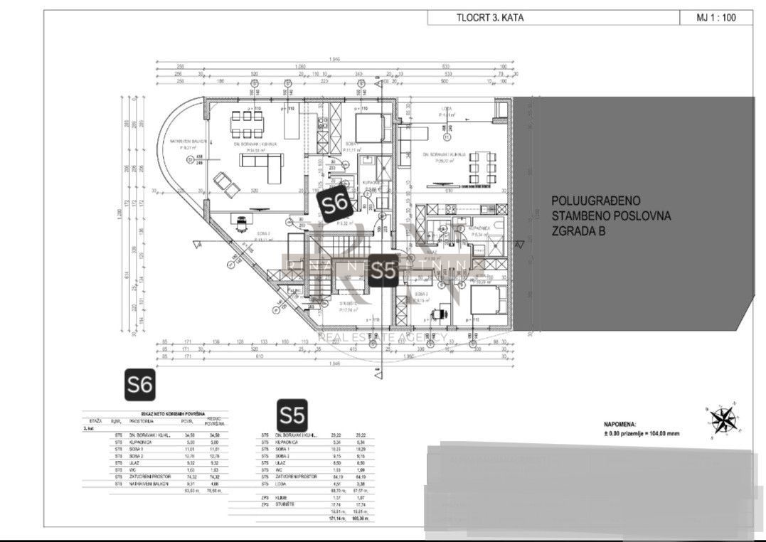 Parenzo, appartamento 67m², vista mare incantevole