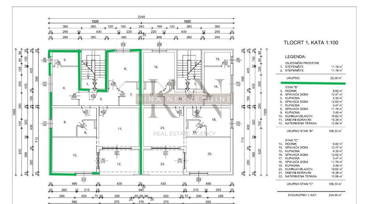 ISTRIA - PARENZO, In Vendita, Appartamento (110 m²) a 300 m dalla Spiaggia