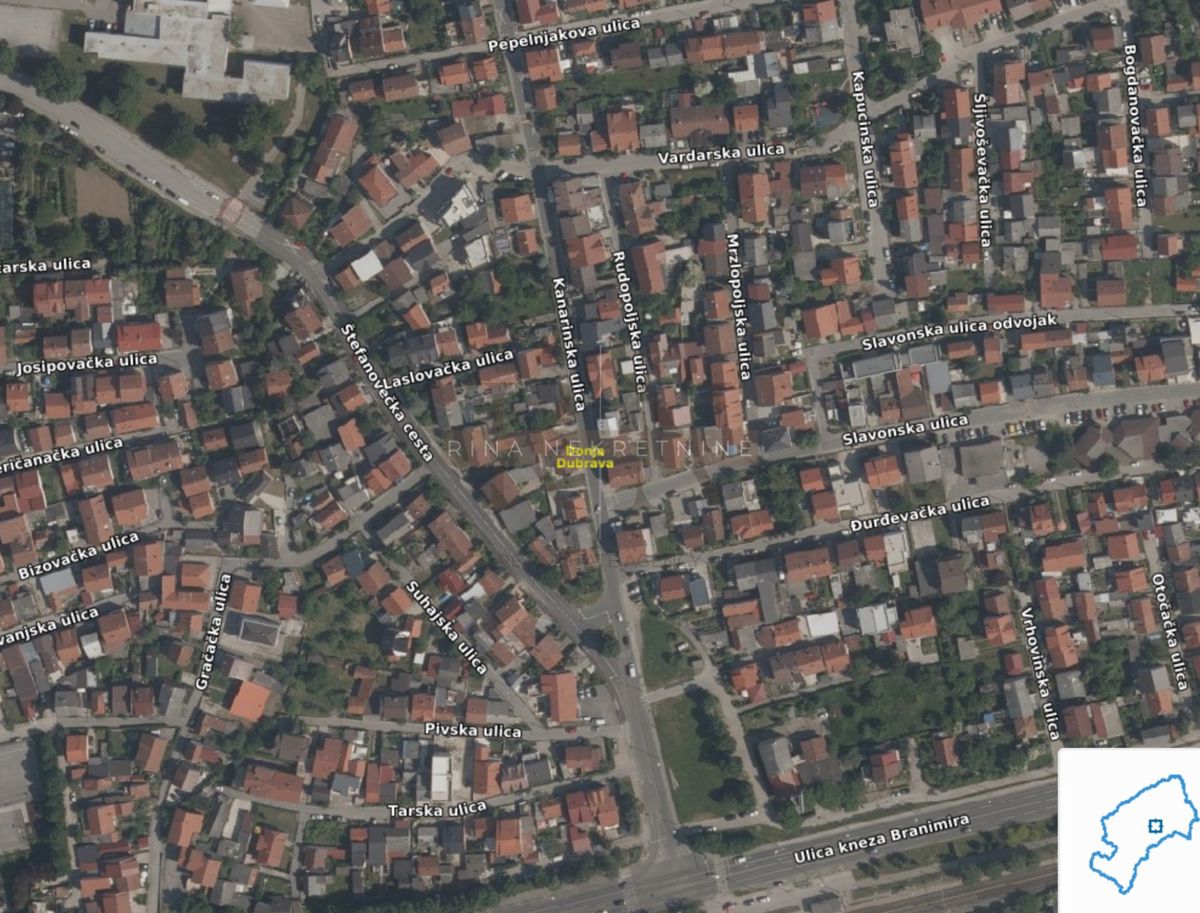 ZAGABRIA - DONJA DUBRAVA - TERRENO EDIFICABILE CON VECCHIA CASA!