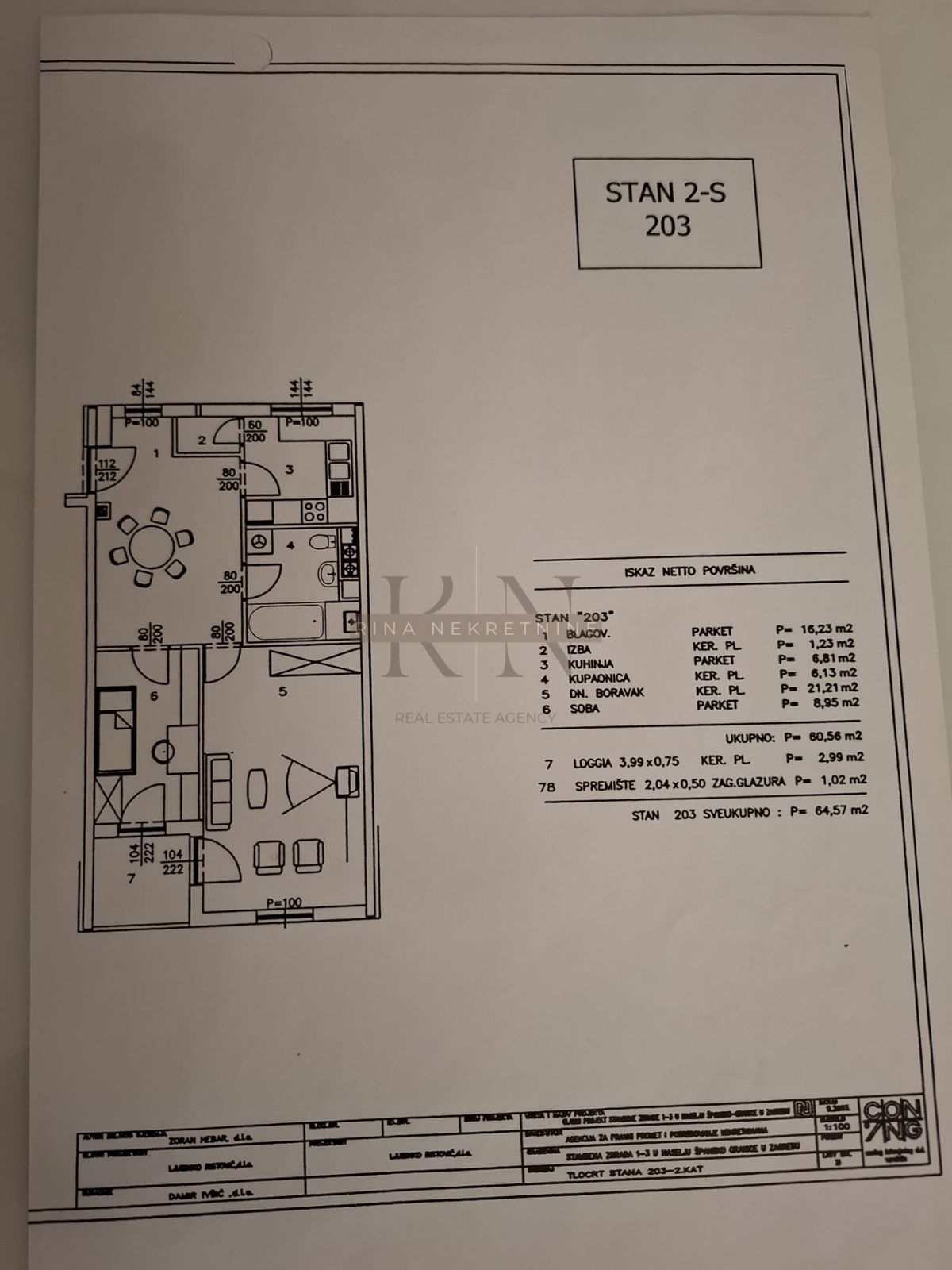 Appartamento Špansko, Stenjevec, 65m2