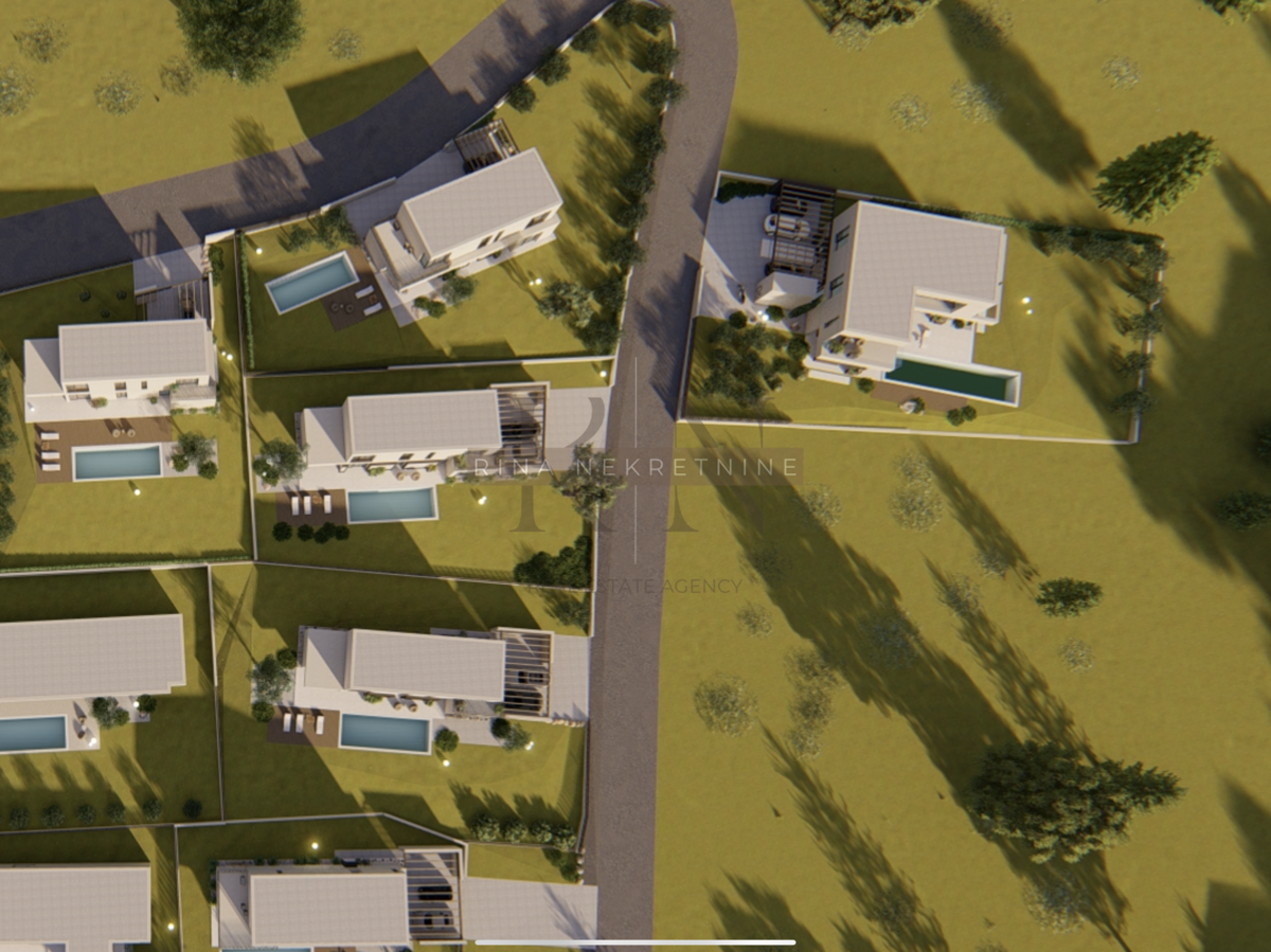 ISTRIA - KAŠTELIR / LABINCI - VILLA IDILLICA CON VISTA SUL MARE - NUOVO