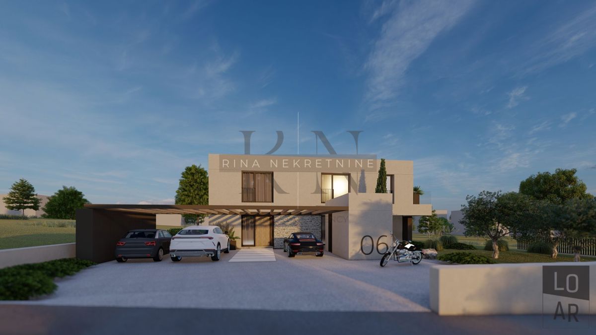 ISTRIA - KAŠTELIR / LABINCI - VILLA IDILLICA CON VISTA SUL MARE - NUOVO