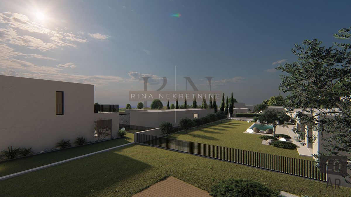 ISTRIA - KAŠTELIR / LABINCI - VILLA IDILLICA CON VISTA SUL MARE - NUOVO